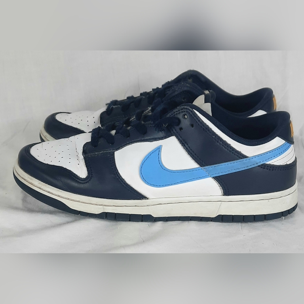 Nike Dunk Low Obsidian University Blue Mens Shoes Size 8.5 Sneakers FN7800-400 - Picture 4 of 10